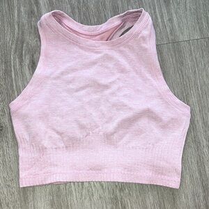 Pink Sleeveless Women's Top